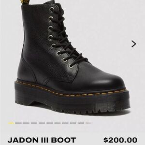 JADON III BOOT PISA LEATHER PLATFORMS DR. MARTENS